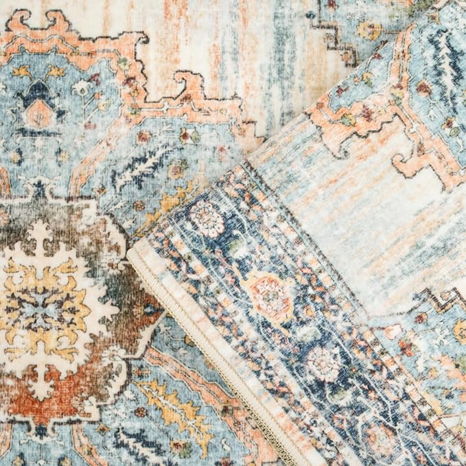 3x10 Hallway Washable Runner Rug: Kitchen Rugs Entryway Runners Soft Floor Mat - Image 5