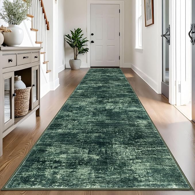 IOHOUZE Abstract Runner Rug 3x14 Ft Washable Runners by iOhouze