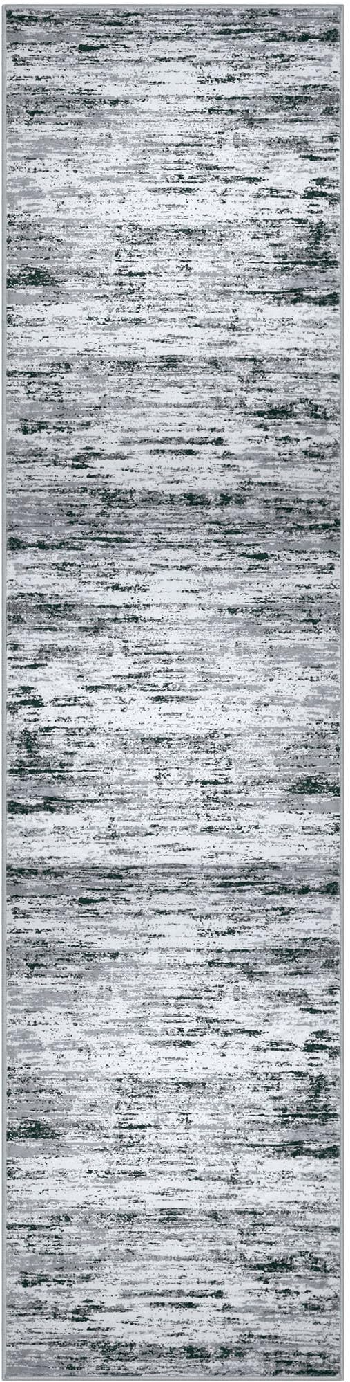Lansny Modern Abstract Hallway Runner Rug - Image 9