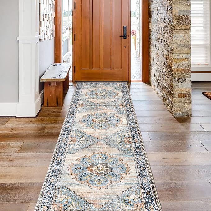 TOPRUUG Washable Runner Rug 2x7 by TOPRUUG