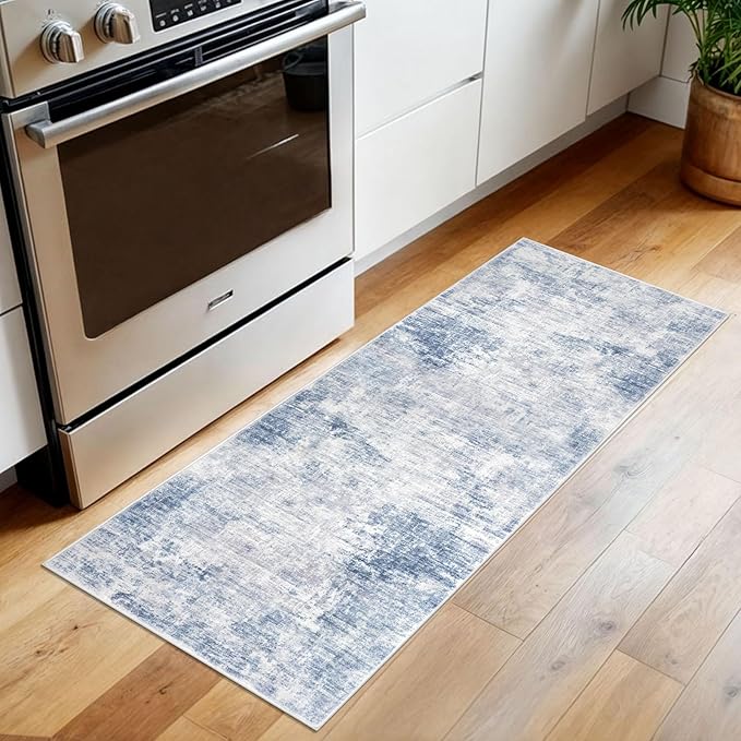 IOHOUZE Abstract Runner Rug 2x5 Ft Washable Runners - Image 2