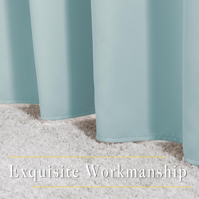 NICETOWN Sky Blue Curtains for Kids Room - Image 6