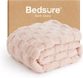 Bedsure GentleSoft Light Pink Twin XL Blanket by BEDSURE