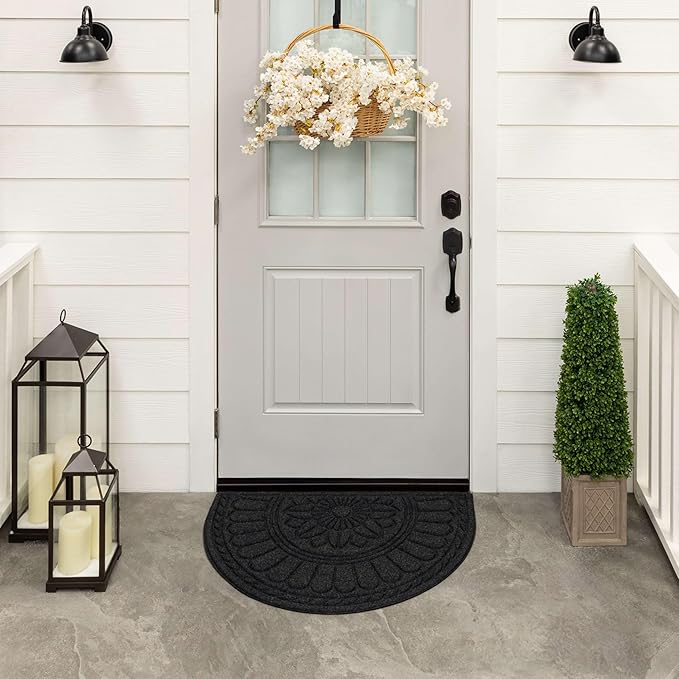Mohawk Home Entryway Door Mat 2' X 3' All Weather Outdoor Non Slip Recycled - Image 8