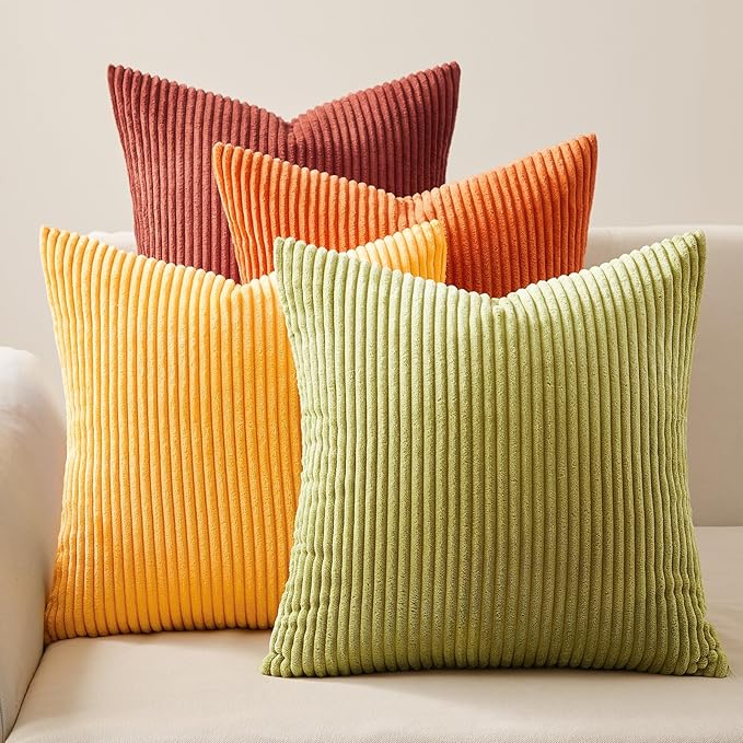 Topfinel Throw Pillow Cover 4pc Set by Topfinel