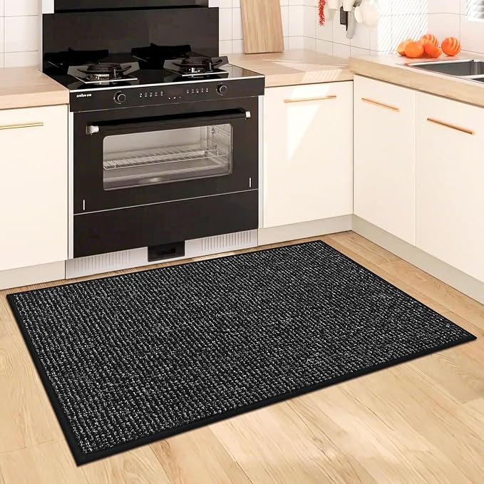 BEQHAUSE Kitchen Rugs and Mats 2PCS, Non-Slip Kitchen Mats - Image 7