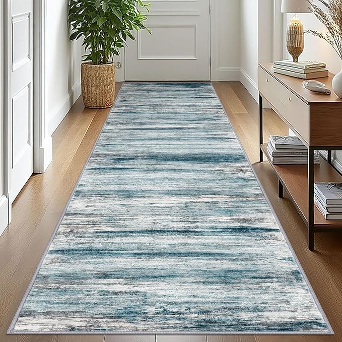 KOZYFLY Runner Rug 3x10 Modern Ombre Runners by KOZYFLY