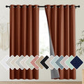 NICETOWN 100% Absolutely Blackout Linen Curtains by NICETOWN