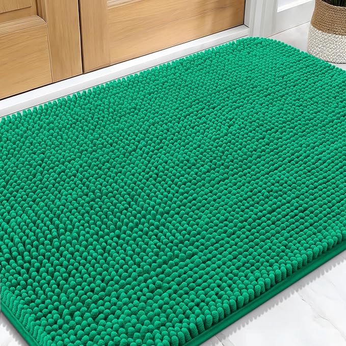 OLANLY Dog Door Mat for Muddy Paws 30x20, Absorbs Moisture and Dirt, Absorbent by OLANLY