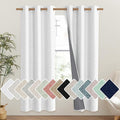 NICETOWN 100% Absolutely Blackout Linen Curtains by NICETOWN