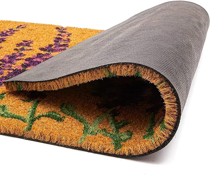 Juvale Lavender Floral Door Mat - Image 5