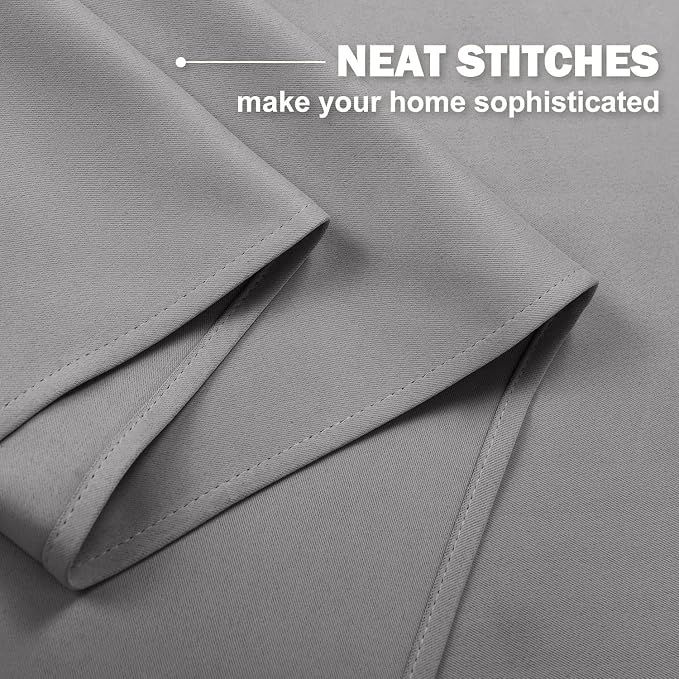 NICETOWN Small Curtain for Half Window, 1 Pair - Image 5