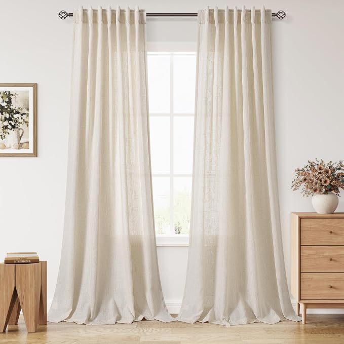 Nanspring Extra Long 120 Inch Curtains by Nanspring