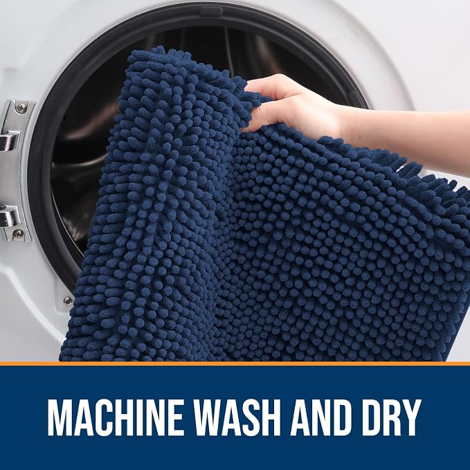 OLANLY Dog Door Mat for Muddy Paws 30x20, Absorbs Moisture and Dirt, Absorbent - Image 5