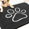 OLANLY Dog Door Mat for Muddy Paws 32x20, Paw Print Design, Absorbs Moisture by OLANLY