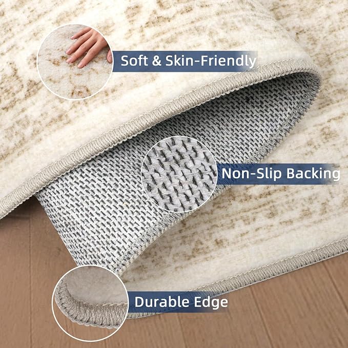 Washable Runner Rug 2x8 Runners - Image 5