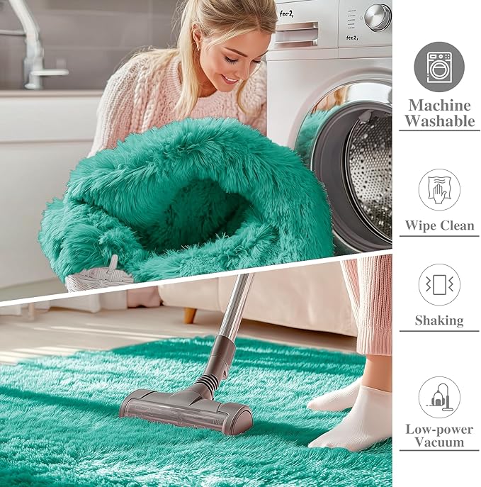 OLANLY 5x8 Machine Washable Large Area Rugs - Image 2