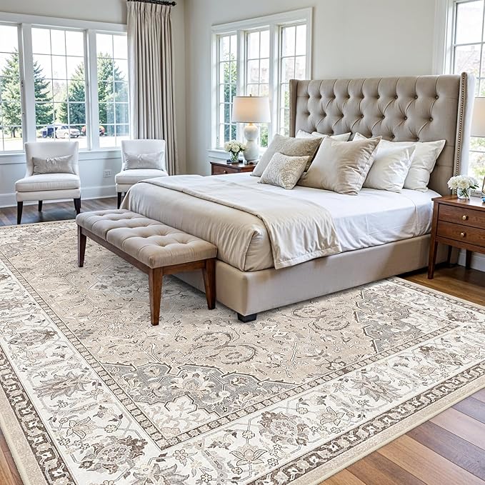 Washable Large 9x12 Area Rug - Image 2