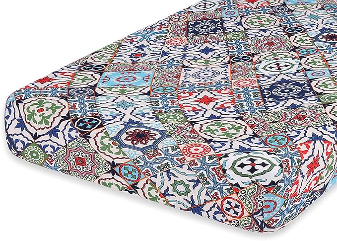hyha Printed Couch Cushion Covers, Floral Sofa Covers Washable by hyha