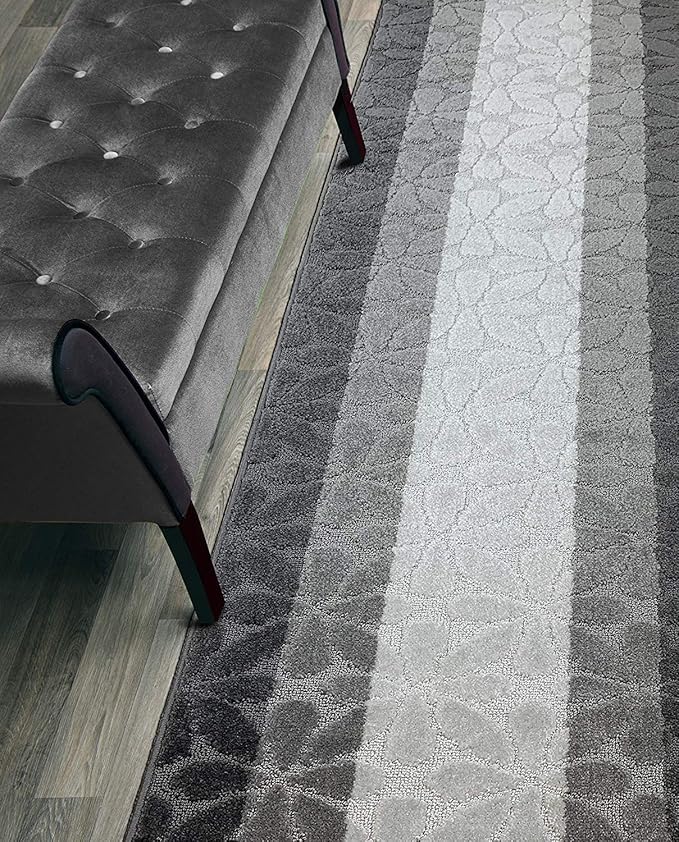 10 Ft Gray Hallway Runner Rug, Non Slip Washable, Kitchen & Entryway | 2'2" x by ORFAHOME