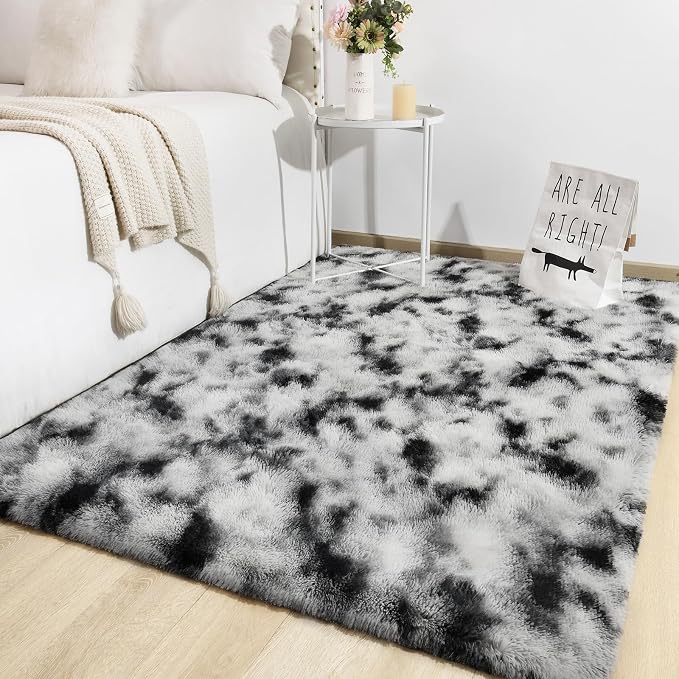 TWINNIS Super Soft Shaggy Rugs Fluffy Carpets, 5x8 Feet, Indoor Modern Plush - Image 7