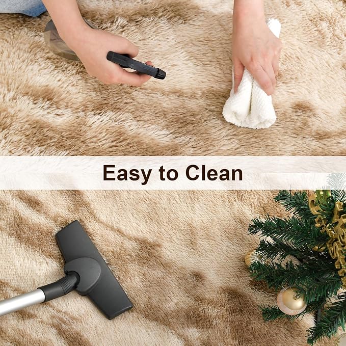 TWINNIS Super Soft Shaggy Rugs Fluffy Carpets, 5x8 Feet, Indoor Modern Plush - Image 6