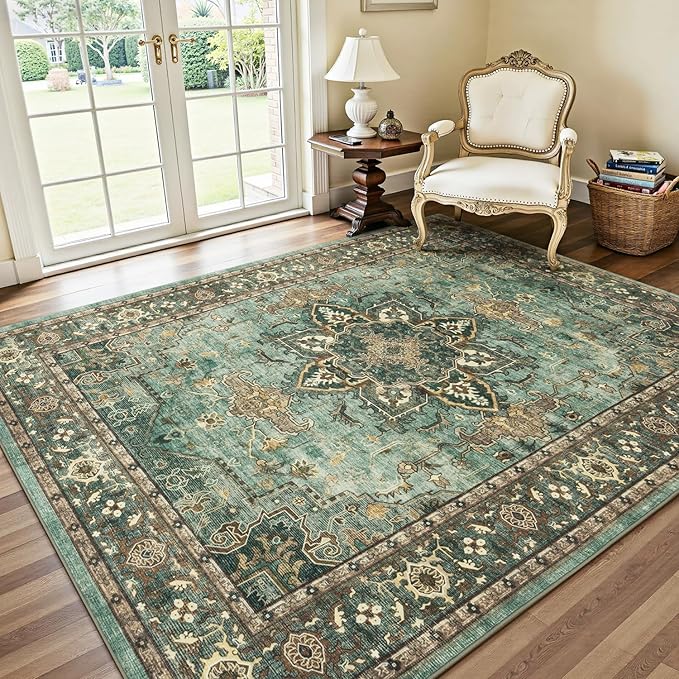 Lofus 6x9 Area Rugs for Living Room, Washable Area Rug, Rugs for Bedroom - Image 4