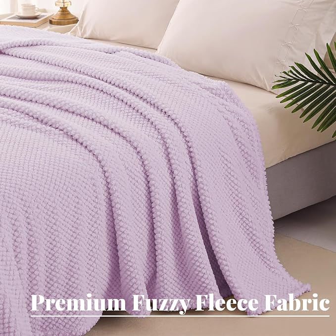 Whale Flotilla Queen Size Fuzzy Fleece Blanket - Image 5