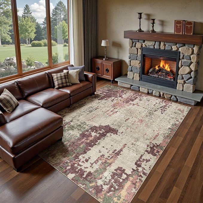 UERMEI 8x10 Area Rug Living Room Rugs by UERMEI