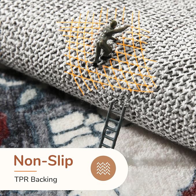 OPPODREAM Soft Area Rugs 3x5, Washable Rugs - Image 4