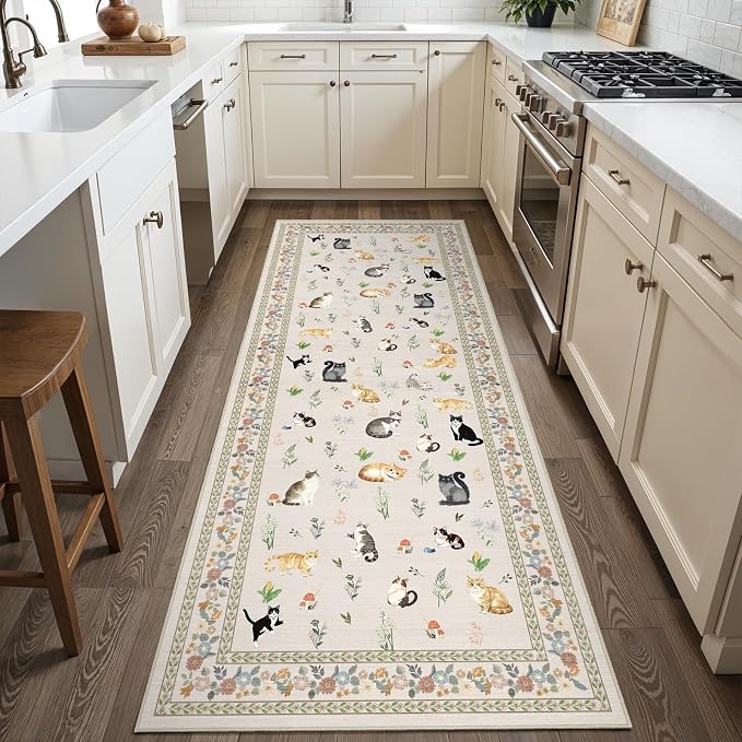 2x5 Washable Kitchen Runner Rug - Image 2