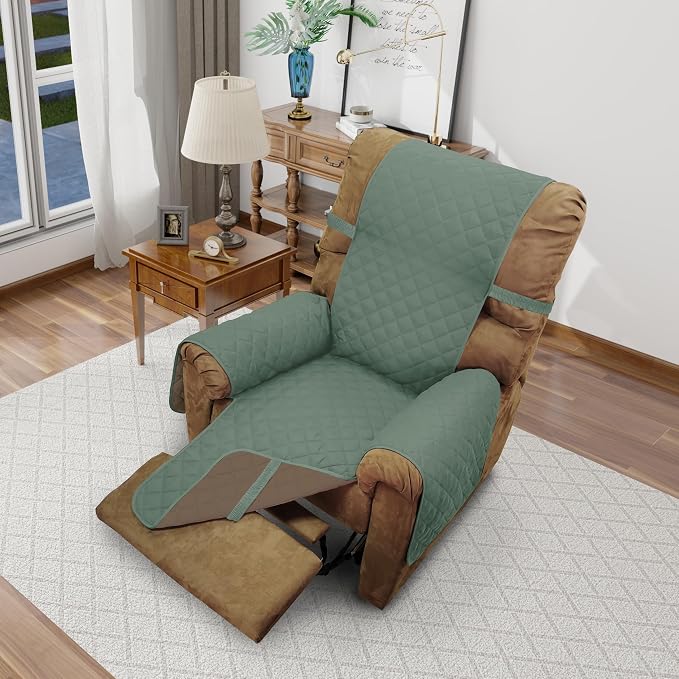 Recliner Chair Covers Reversible Sofa Cover Couch Cover by LuxshareHome