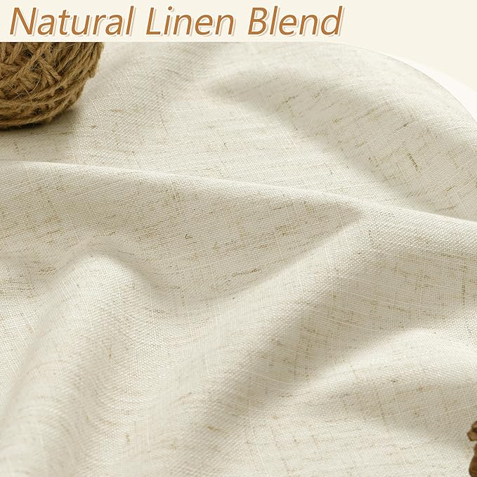 Guken 100% Blackout Curtains 120 Inch Length 2 Panels Set - Image 3