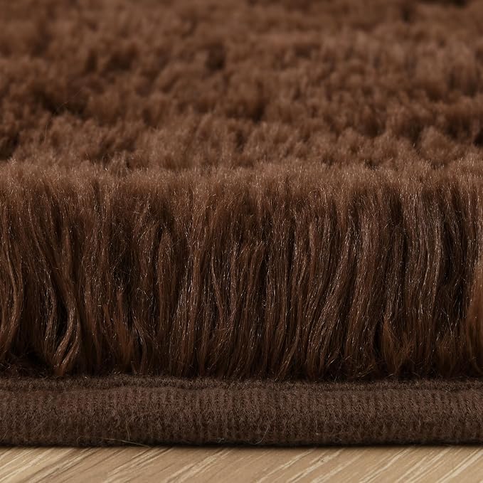 Chicrug Soft Runner Rug for Bedroom Living Room Plush Fluffy Rug 2x8 Feet - Image 8