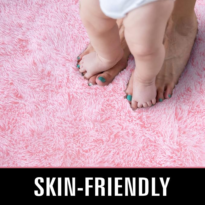 TWINNIS Super Soft Shaggy Rugs Fluffy Carpets, 5x8 Feet, Indoor Modern Plush - Image 3
