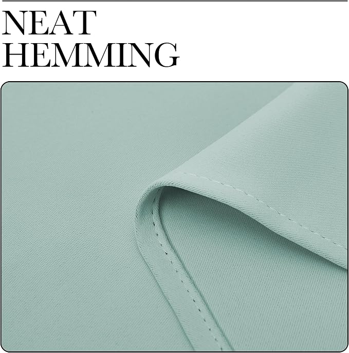 NICETOWN RV Blackout Curtains for Camper Windows, Aqua Blue, Short Blackout - Image 6