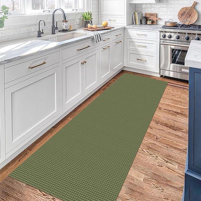 KOZYFLY Runners for Hallways 2x7 ft Washable Kitchen Runner Non Slip Rubber - Image 2