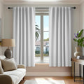 Deconovo Blackout Curtains, Thermal Insulated, W52 x L45 2 Panels, Back Tab by Deconovo