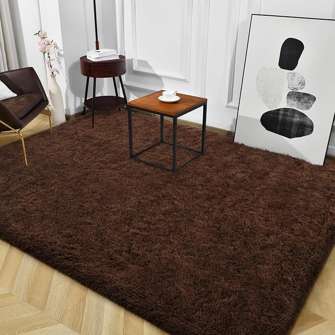 TWINNIS Super Soft Shaggy Rugs Fluffy Carpets, 6x9 Feet, Indoor Modern Plush - Image 9
