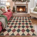 Lahome Christmas Rug, 5x7 Christmas Decor Rugs by Lahome