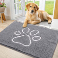 Smiry Dog Door Mat for Muddy Paws, Absorbent Dirt Trapper Non Slip Quick Dry by Smiry