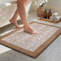 36x24 Large Bathroom Rugs Washable Non Slip, Coffee Bath Mat by Unknown