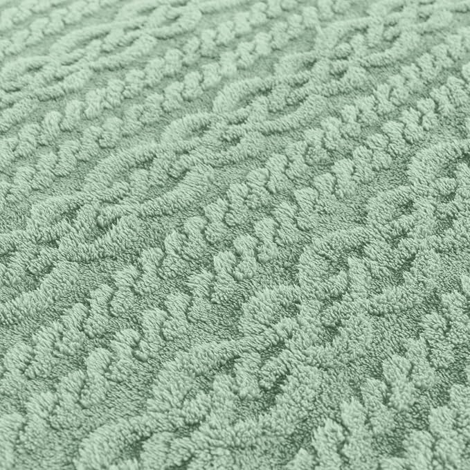 50x70 Inch Green Throw Blanket - Image 3