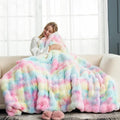 Cozy Bliss Faux Fur Throw Blanket by CozyBliss