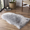 Faux Fur Rug Sofa Chairs Cover, 2X3 Shaggy Furry Rugs by Tangsoo