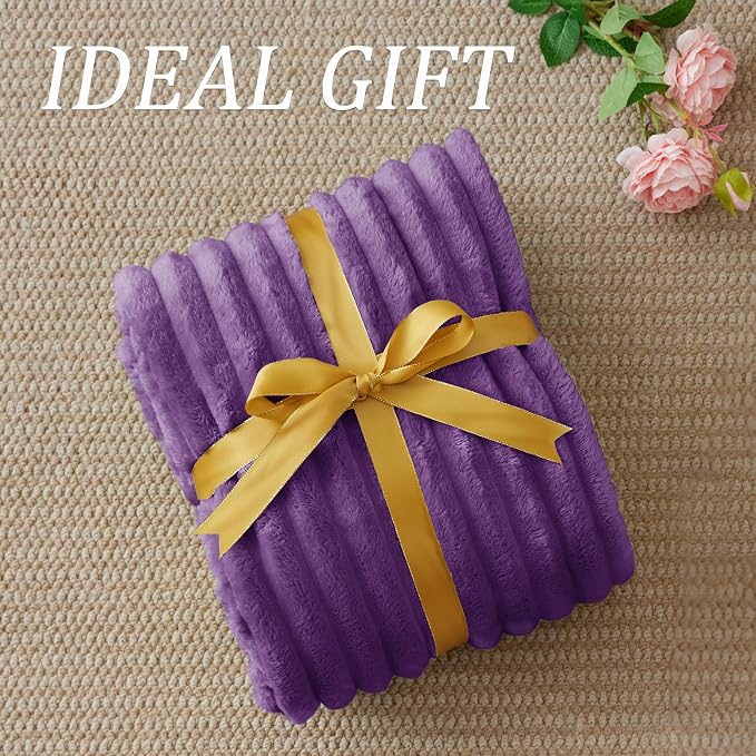 BEDELITE Twin Blanket for Couch & Bed, 300GSM Soft & Warm Fleece Blanket - Image 7