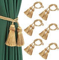 Fenghuangwu Curtain Tiebacks Handmade Decorative Curtain Holdbacks Rope by fenghuangwu