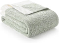 Snuggle Sac Sage Green Throw Blanket 50"x70", Super Soft Warm Microfiber by SnuggleSac