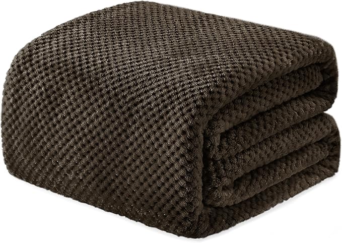 Exclusivo Mezcla Fleece Bed Blanket Twin Size, Super Soft and Warm Blankets by ExclusivoMezcla