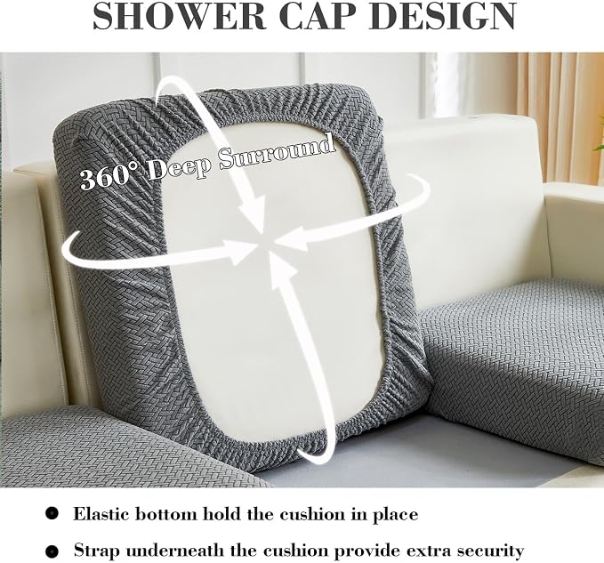 Sofa Covers Couch Covers for Sofa Pet Friendly Couch Cushion Covers Universal - Image 4